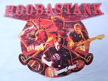 Hoobastank（フーバスタンク）Tシャツ＋フライヤー＋ピック＋スティック Amazon.co.jp: 稀少! デッドストック HOOBASTANK 00s 2004年 USA